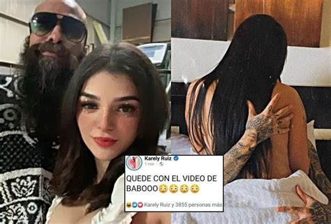 el babo leaked video|Karely Ruiz revela curioso dato sobre el video íntimo。